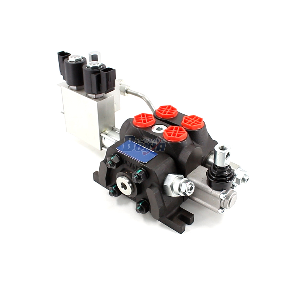 DCV60 Điện khí-thủy lực 1 ống Van định hướng phân đoạn image