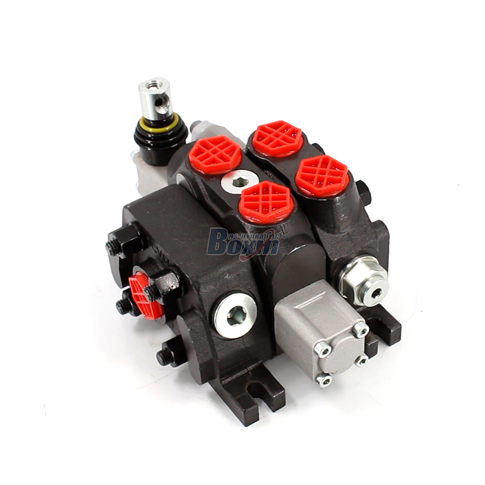DCV60 Điều khiển thủ công 1 ống Van định hướng phân đoạn