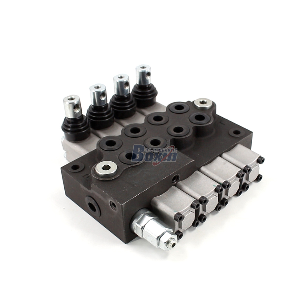 HS45 Điều khiển thủ công 4 ống Van điều hướng image