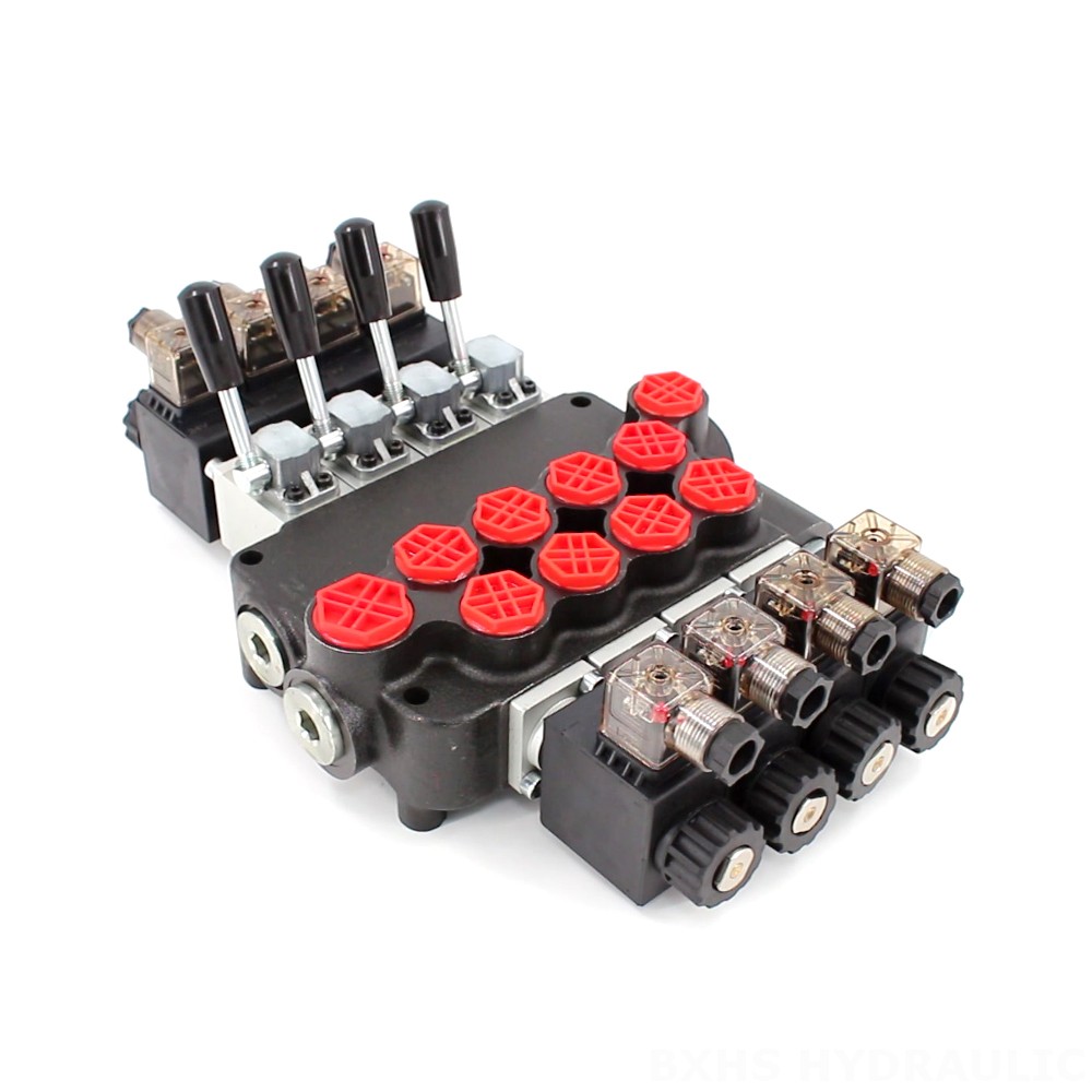 P40-S Biến áp Xy lanh 4 Van điều hướng Monoblock image