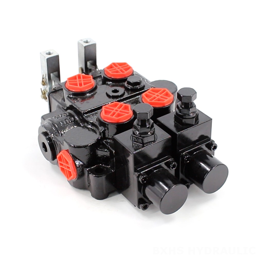 RD5200-OU2 Điều khiển thủ công Xy lanh 2 Van điều khiển thủy lực image