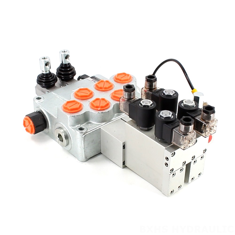 SD18 Điện Xy lanh 2 Van điều hướng Monoblock image