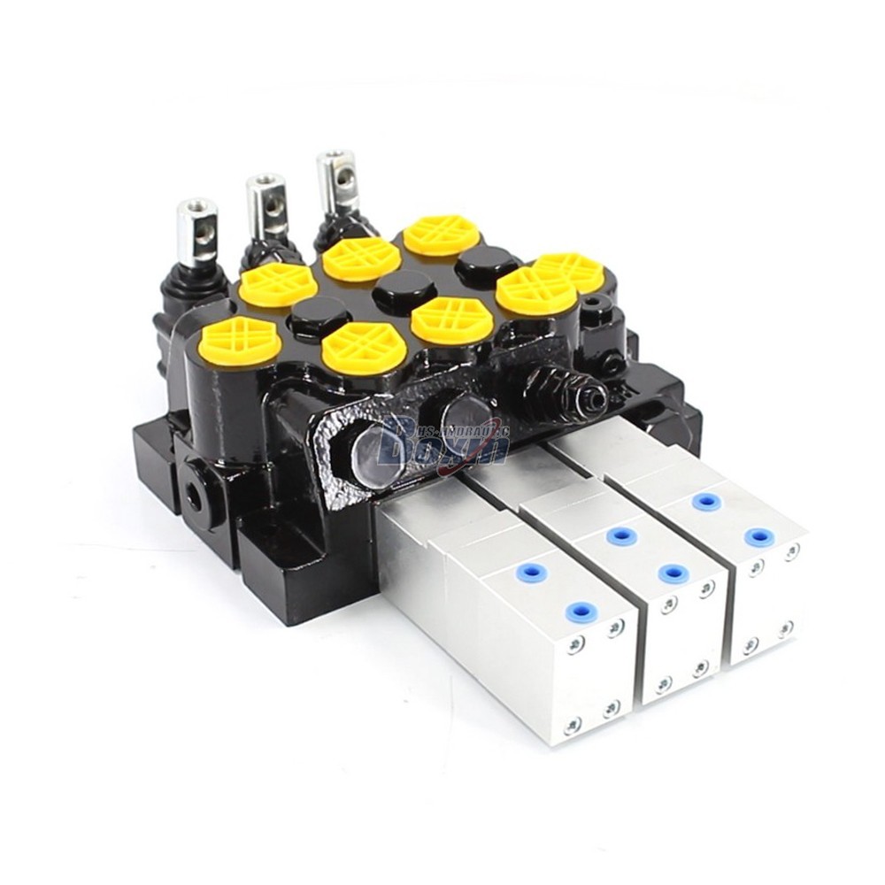 WZF-125 Khí nén và thủ công 3 ống Van điều hướng image