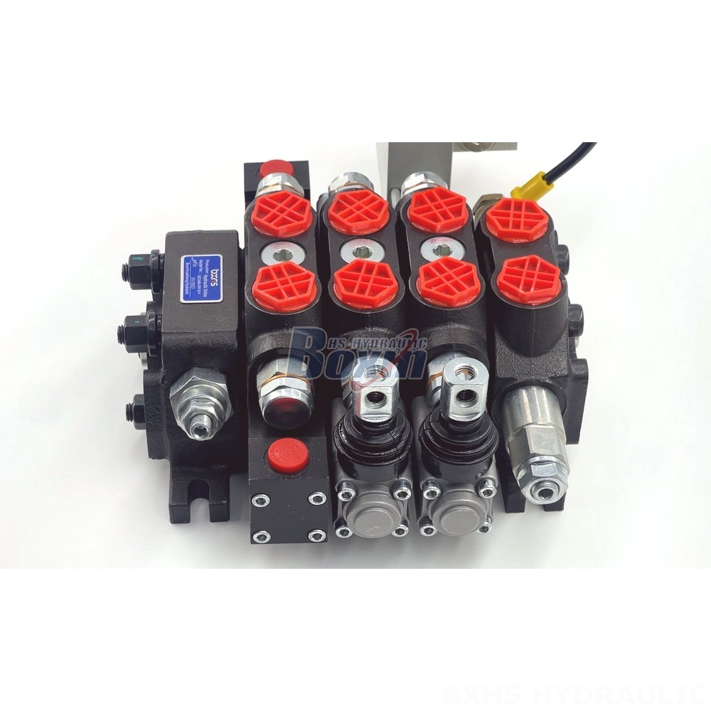 Manual Electro-hydraulic 2 Spool Directional Valve - DCV60 Series | Wholesale & OEM detail image