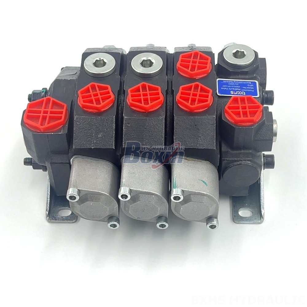 Find the Right Manual 3 Spool Monoblock Directional Valve | Factory Direct & Global Delivery detail image
