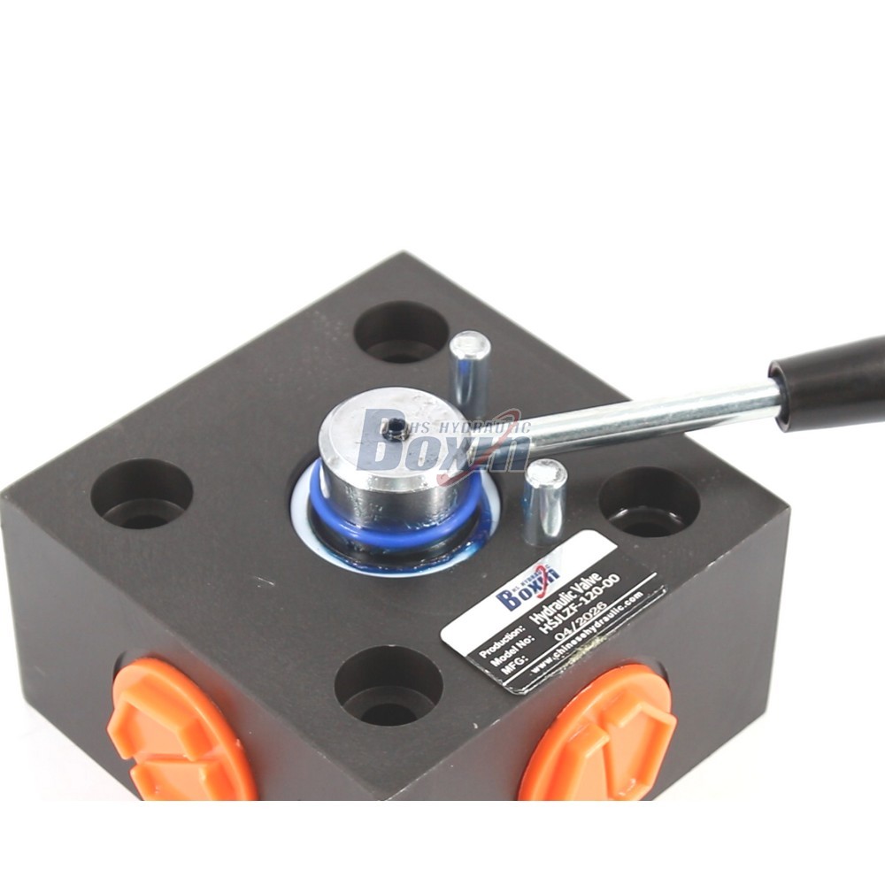 HSJLZF-120 Manual 1 Spool Monoblock Directional Valve for Hydraulic Systems detail image
