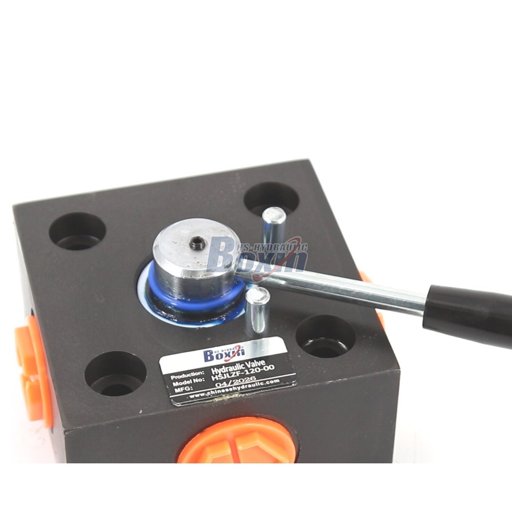 HSJLZF-120 Series Monoblock Directional Control Valve 1 Spool Manual Type detail image
