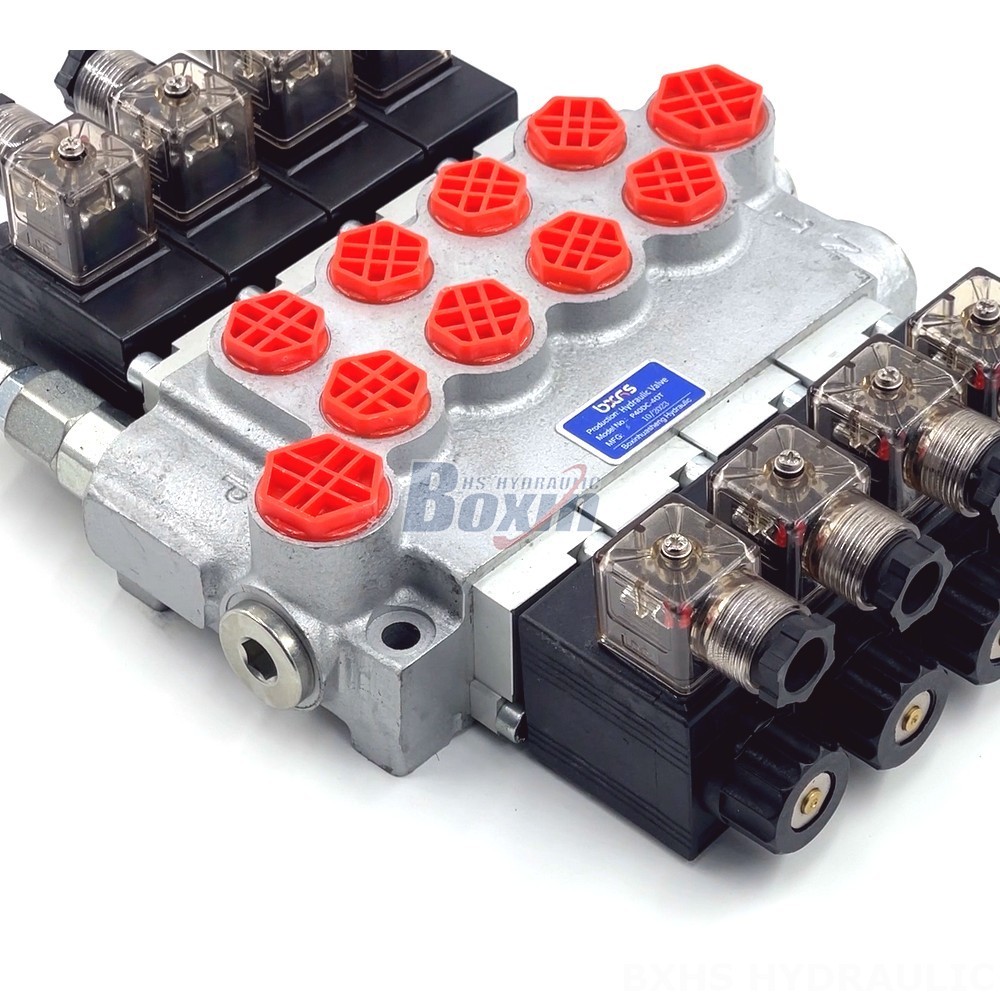 4-Spool Monoblock Directional Valve: Wholesale & OEM Services Available detail image