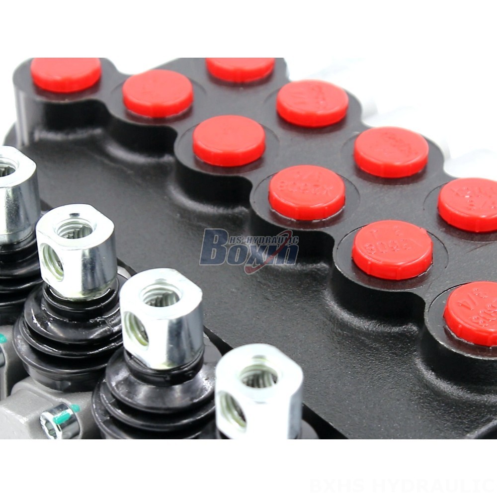 P40-U34-U68 Manual 5 Spool Monoblock Directional Valve | Factory Direct detail image