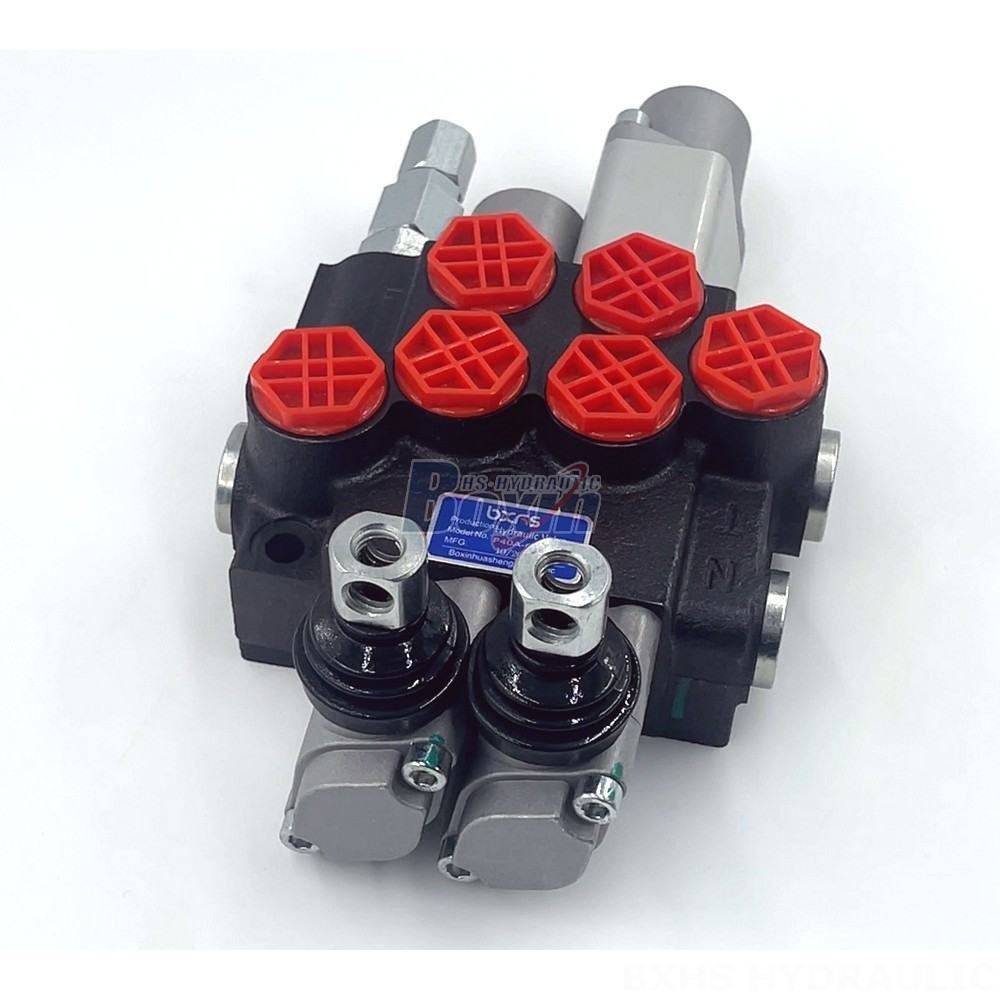P40A Manual 2 Spool Monoblock Directional Valve | Industry-Leading Hydraulics detail image