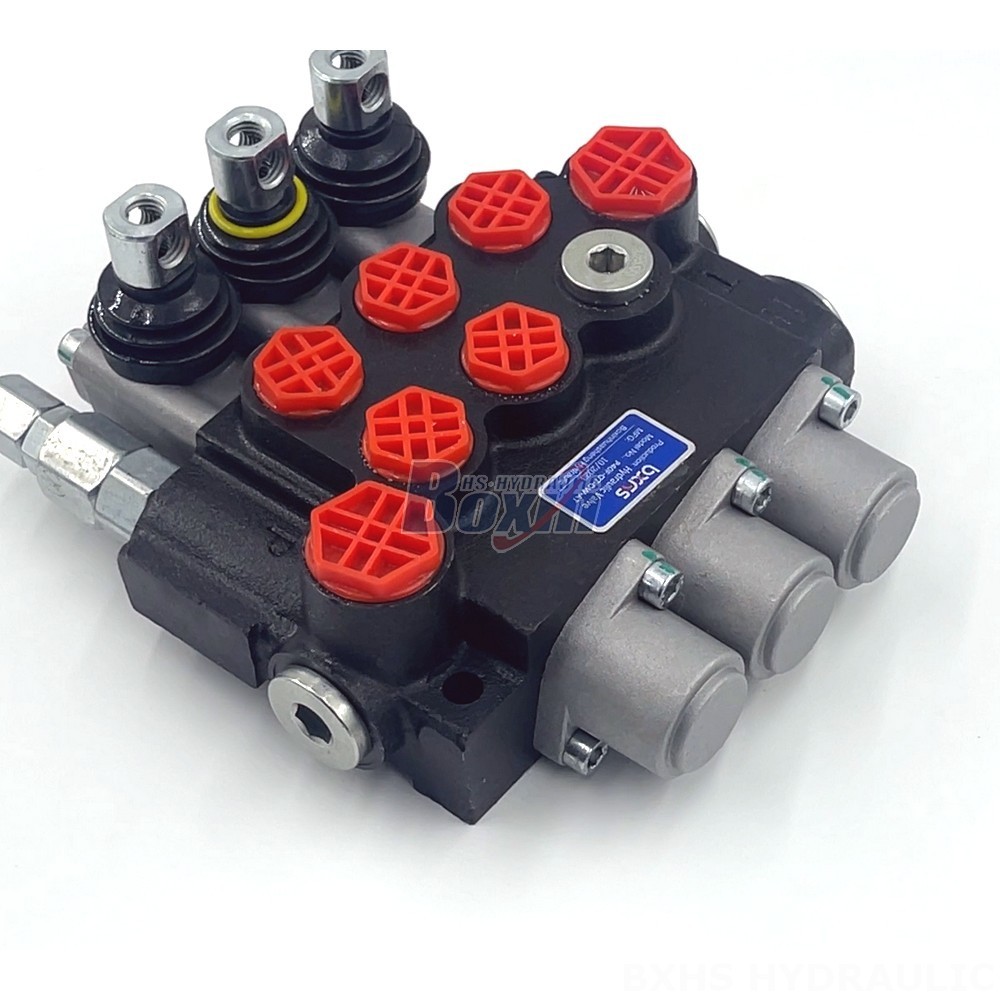 Manufacturer Wholesale Prices for P40 Manual 3 Spool Monoblock Directional Valve detail image