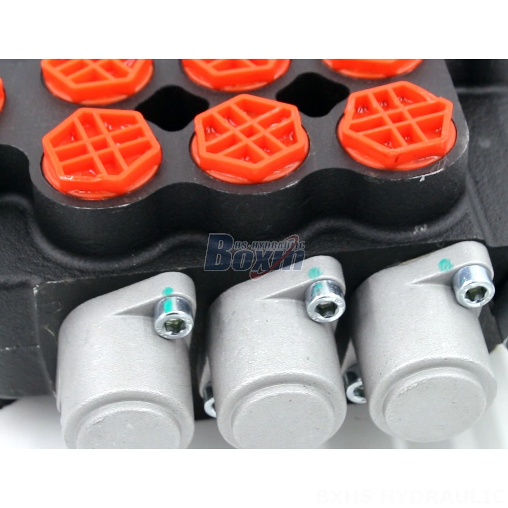 P80-G34-3OT Manual 3 Spool Monoblock Directional Valve | Manufacturer & Global Supplier detail image