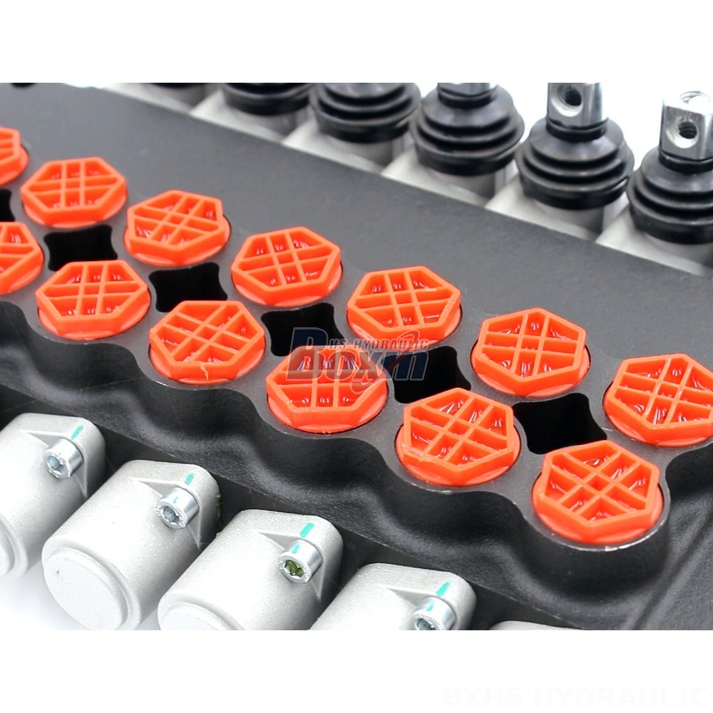 7-Spool Manual Hydraulic Valve P80-G34-7OT | Manufacturer & Global Supplier detail image