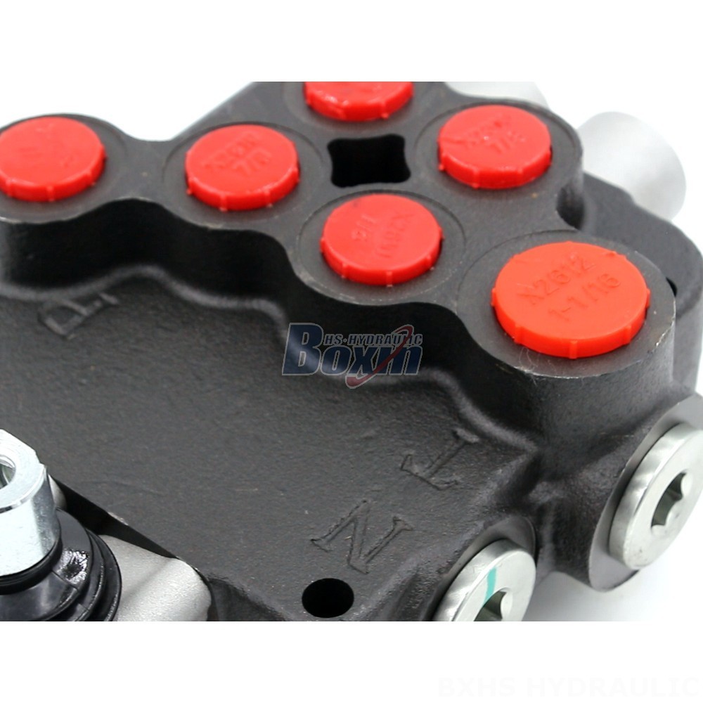 P80-U116-U78 Manual 2 Spool Monoblock Directional Valve: Manufacturer & Supplier detail image