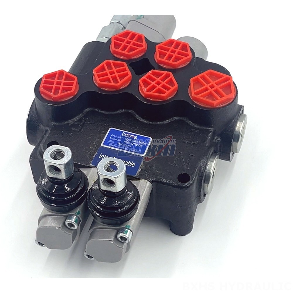 P80A Manual 2 Spool Monoblock Directional Valve | Manufacturer & Global Supplier detail image