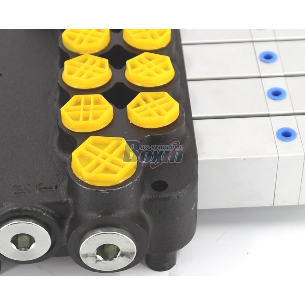 Factory Wholesale P80Q-G-4OT 4 Spool Pneumatic Directional Valve detail image