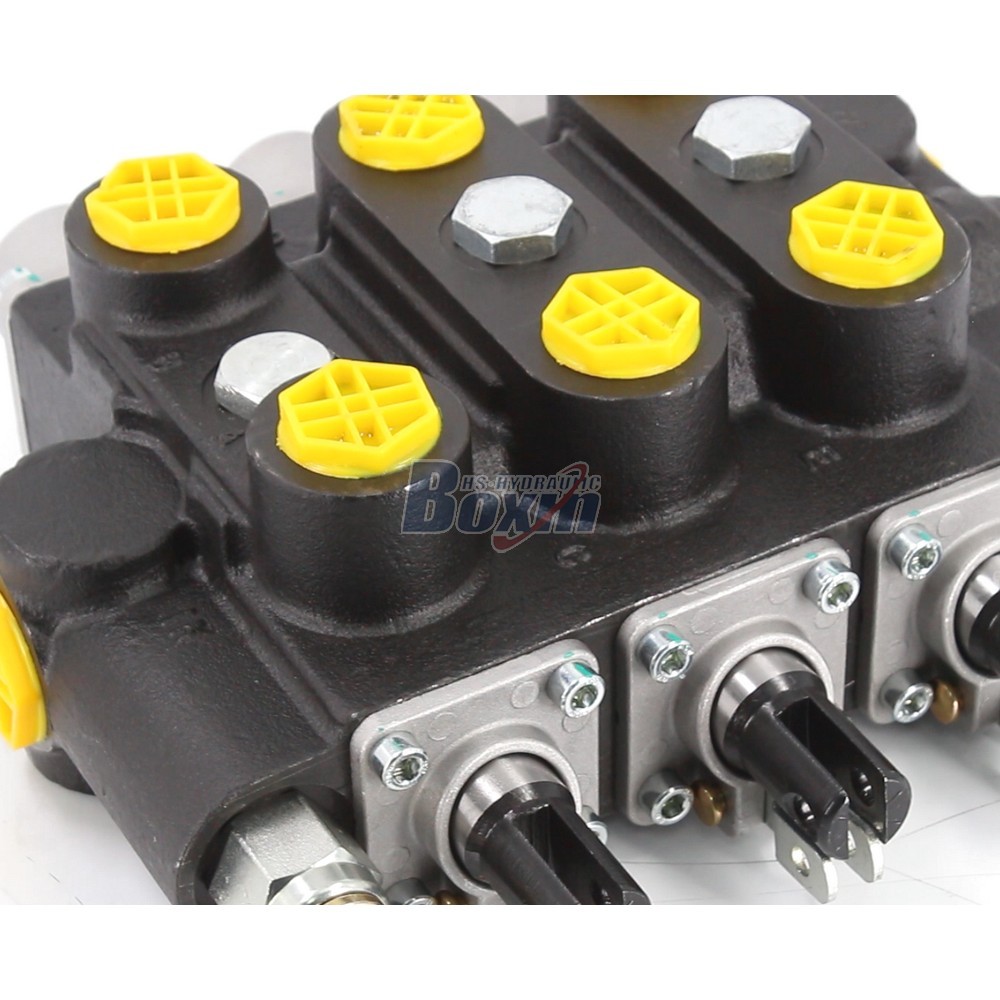OEM ODM Custom Service for RD5300NPT-3OT Manual 3 Spool Hydraulic Control Valve detail image