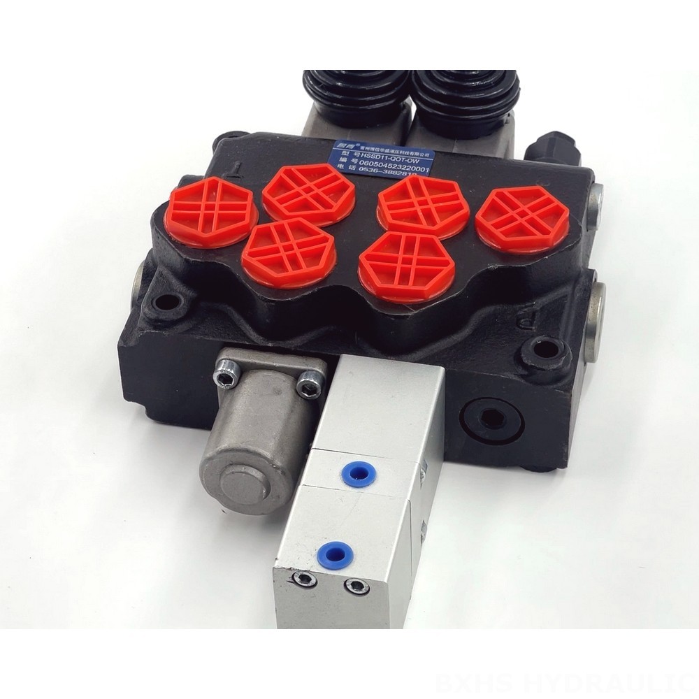 SD11 Điều khiển thủ công Xy lanh 1 Van định hướng khối liền detail image