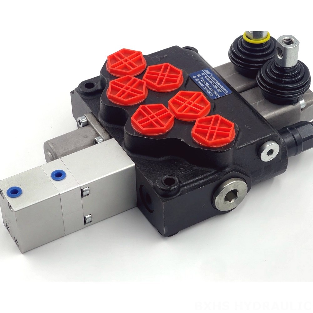 SD11 Điều khiển thủ công Xy lanh 1 Van định hướng khối liền detail image