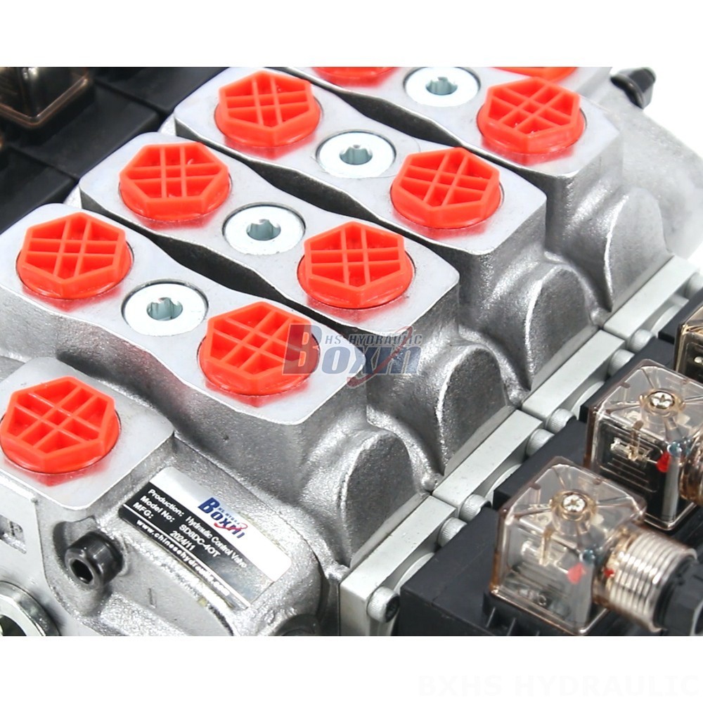 High-Quality SD8 4-Spool Sectional Directional Valve - Global Supplier detail image