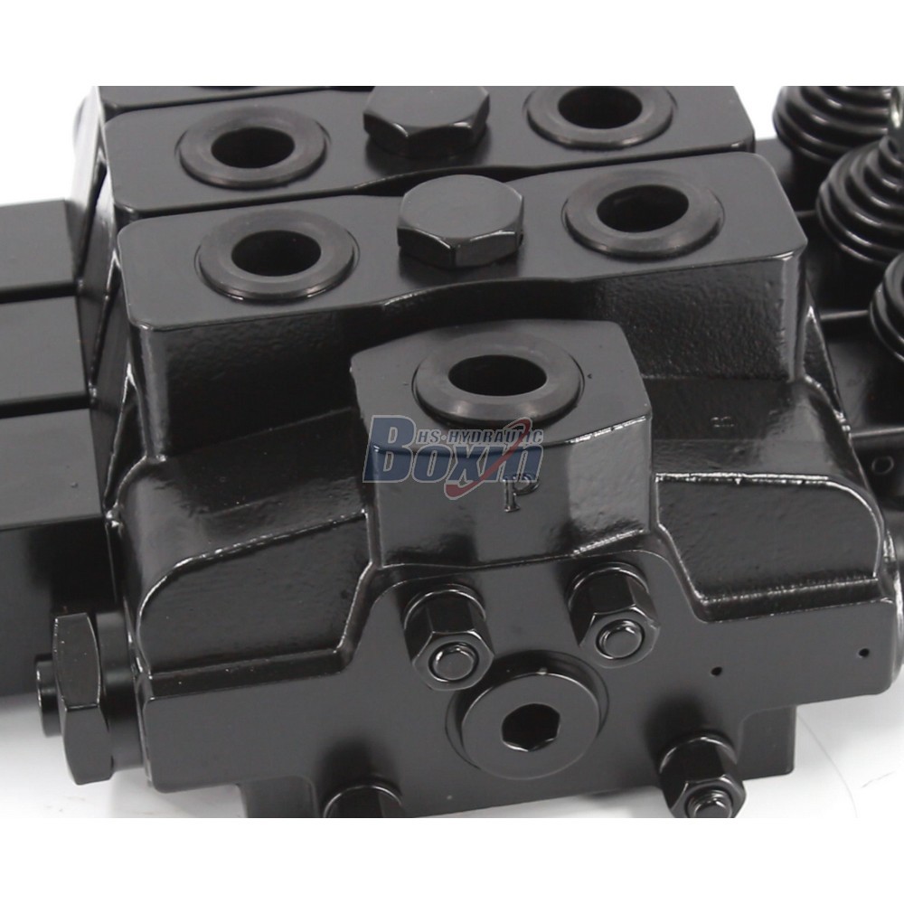SDS180Q Manual and Pneumatic Operated 3 Spool Hydraulic Directional Valve Supplier detail image