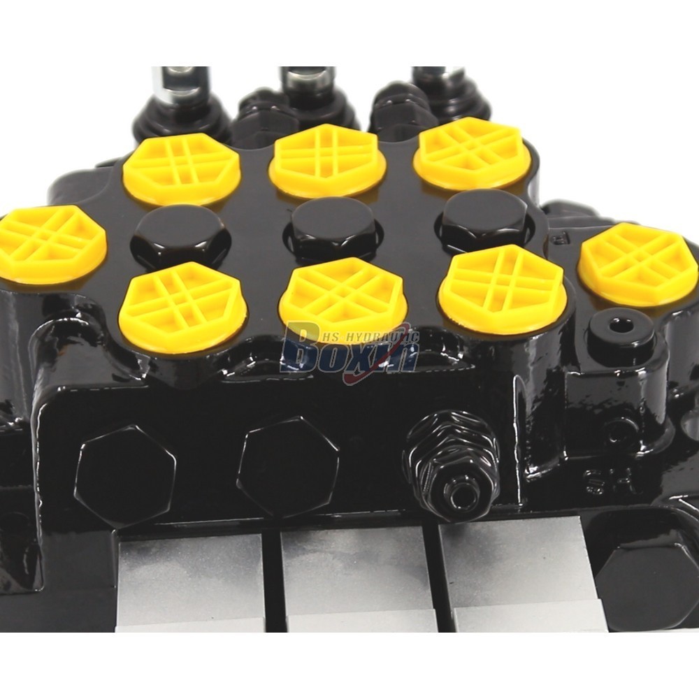 WZF-125 3 Spool Hydraulic Directional Valve with Manual Override detail image