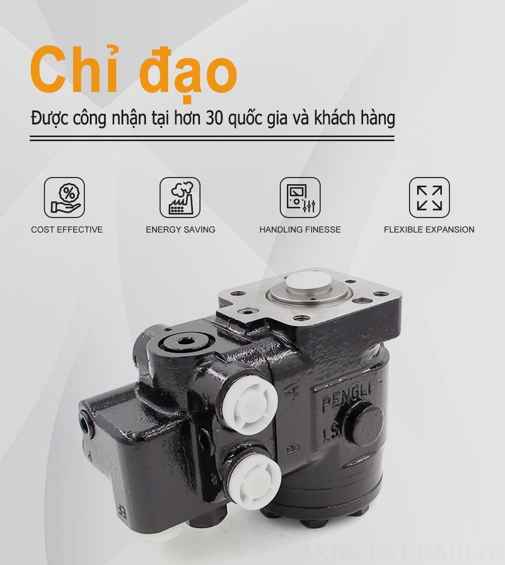 101S-5T-80-PV60 80 ml/vòng 8 L/phút Bộ phận lái