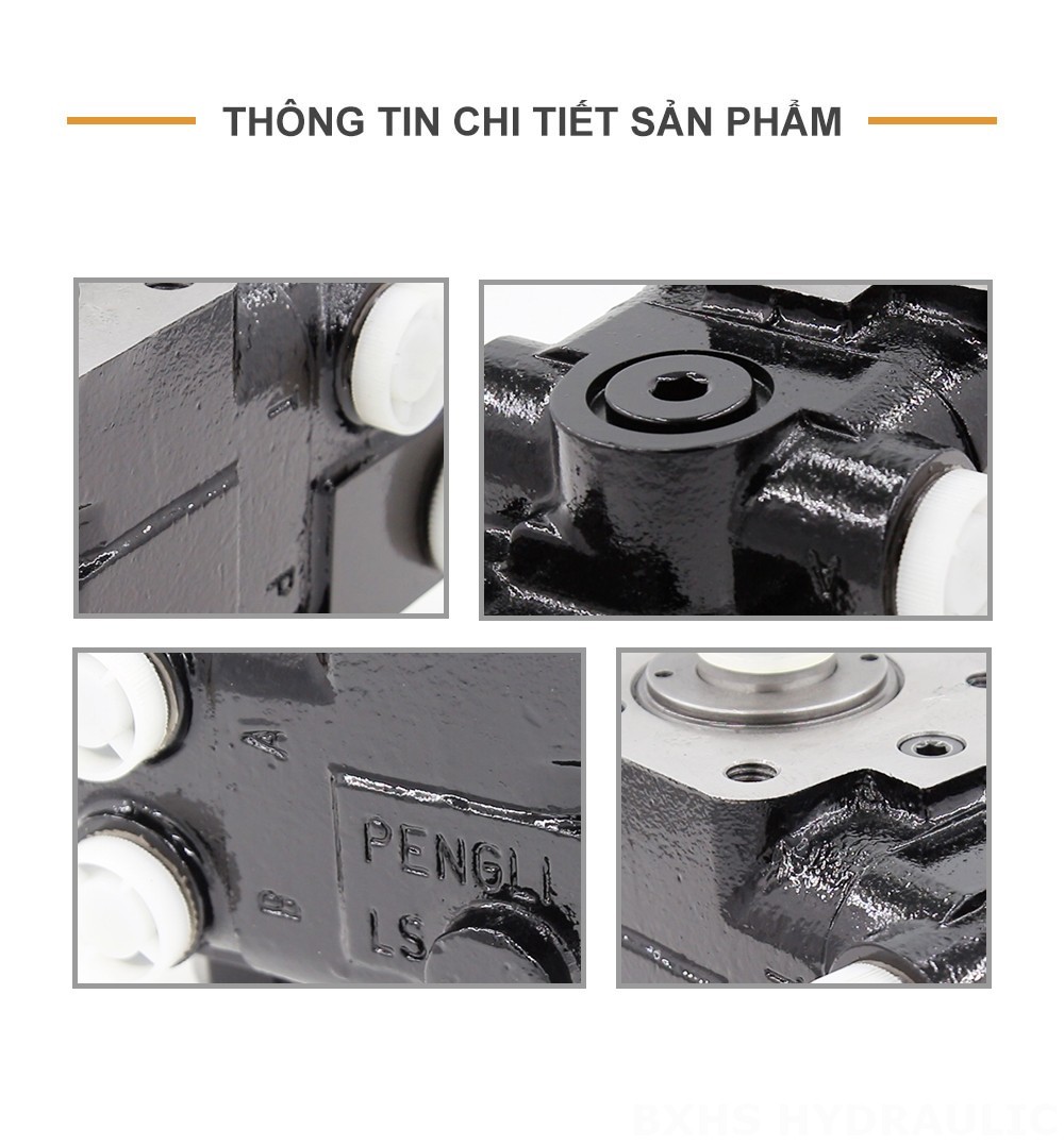 101S-5T-80-PV60 80 ml/vòng 8 L/phút Bộ phận lái