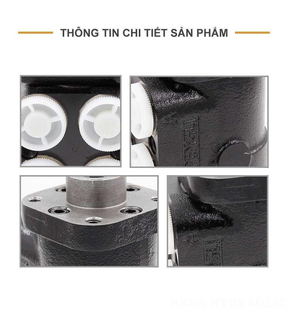 BZZ1-E100C 100 ml/vòng 7.5 L/phút Bộ phận lái