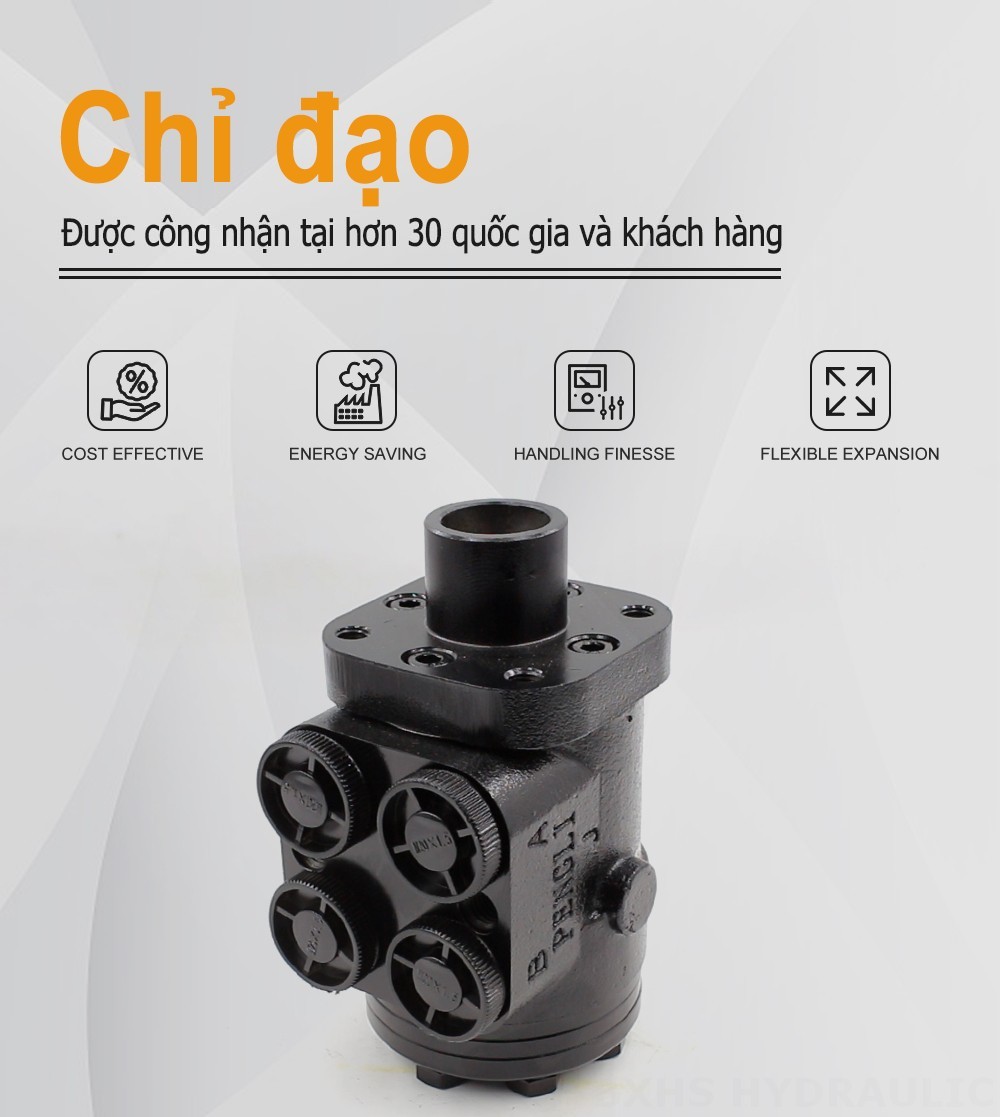 BZZ1-E50A 50 ml/vòng 4 L/phút Bộ phận lái
