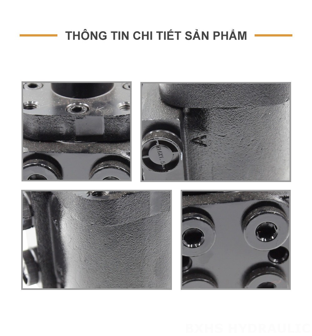 BZZ1-E80AS 80 ml/vòng 6 L/phút Bộ phận lái