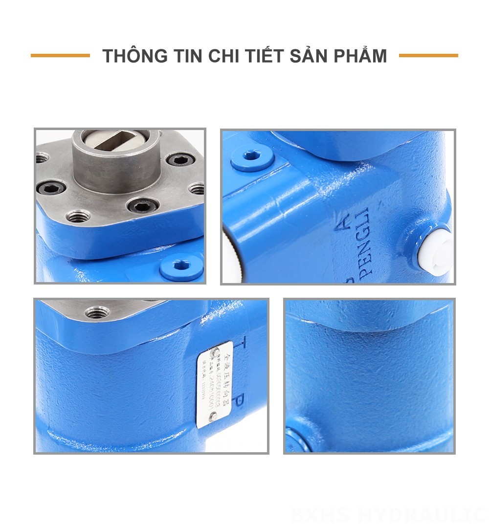 BZZ5-E500C 500 ml/vòng 38 L/phút Bộ phận lái