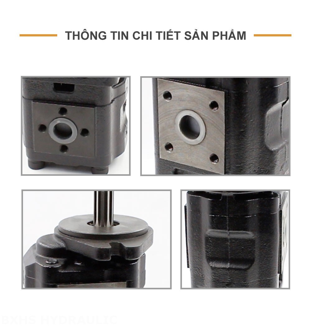 CBHS-F4 40 cc/vòng Bơm bánh răng thủy lực