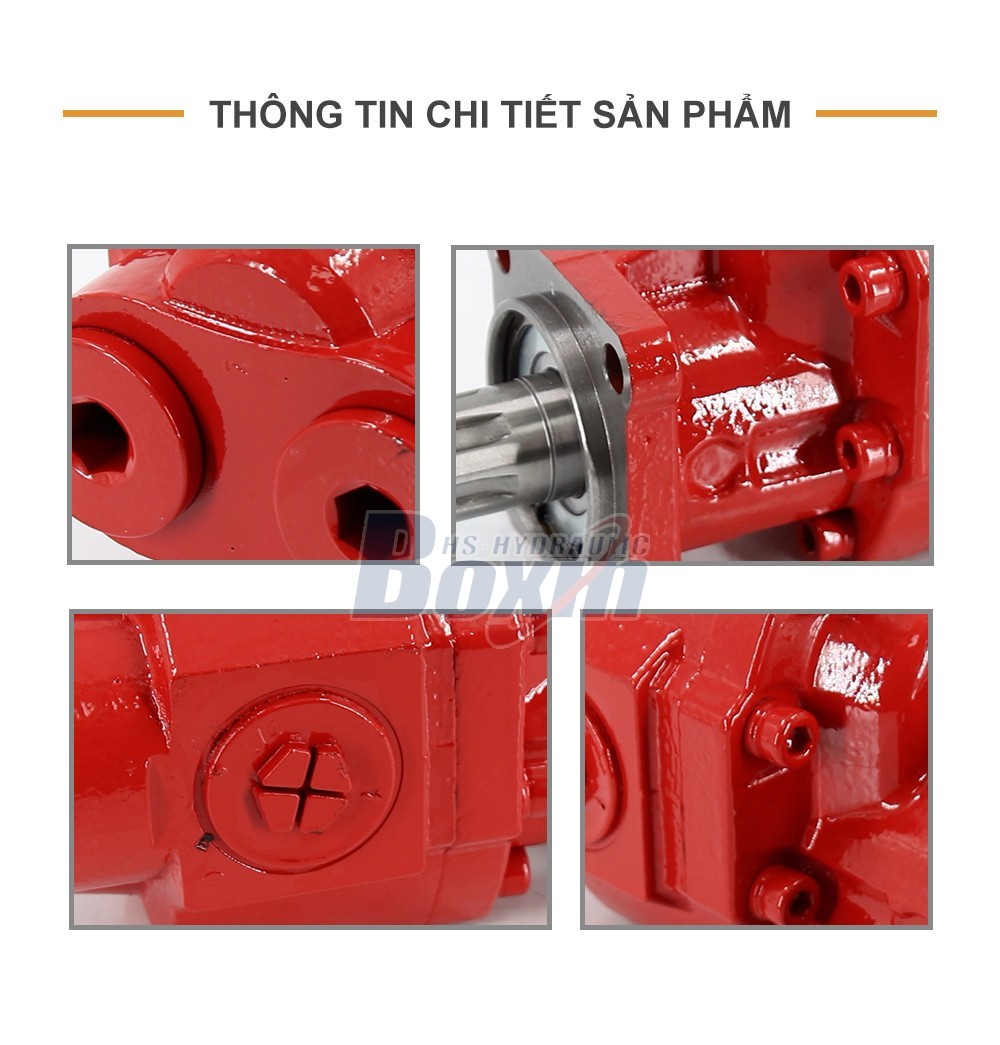 CBHST1-80-KZ 80 cc/rev Hydraulic Gear Pump OEM ODM Customization Private Label Service