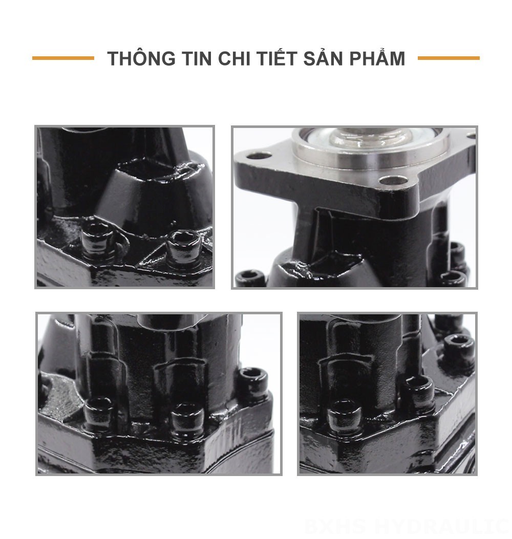 CBHST1-ISO-90 90 cc/vòng Bơm bánh răng thủy lực