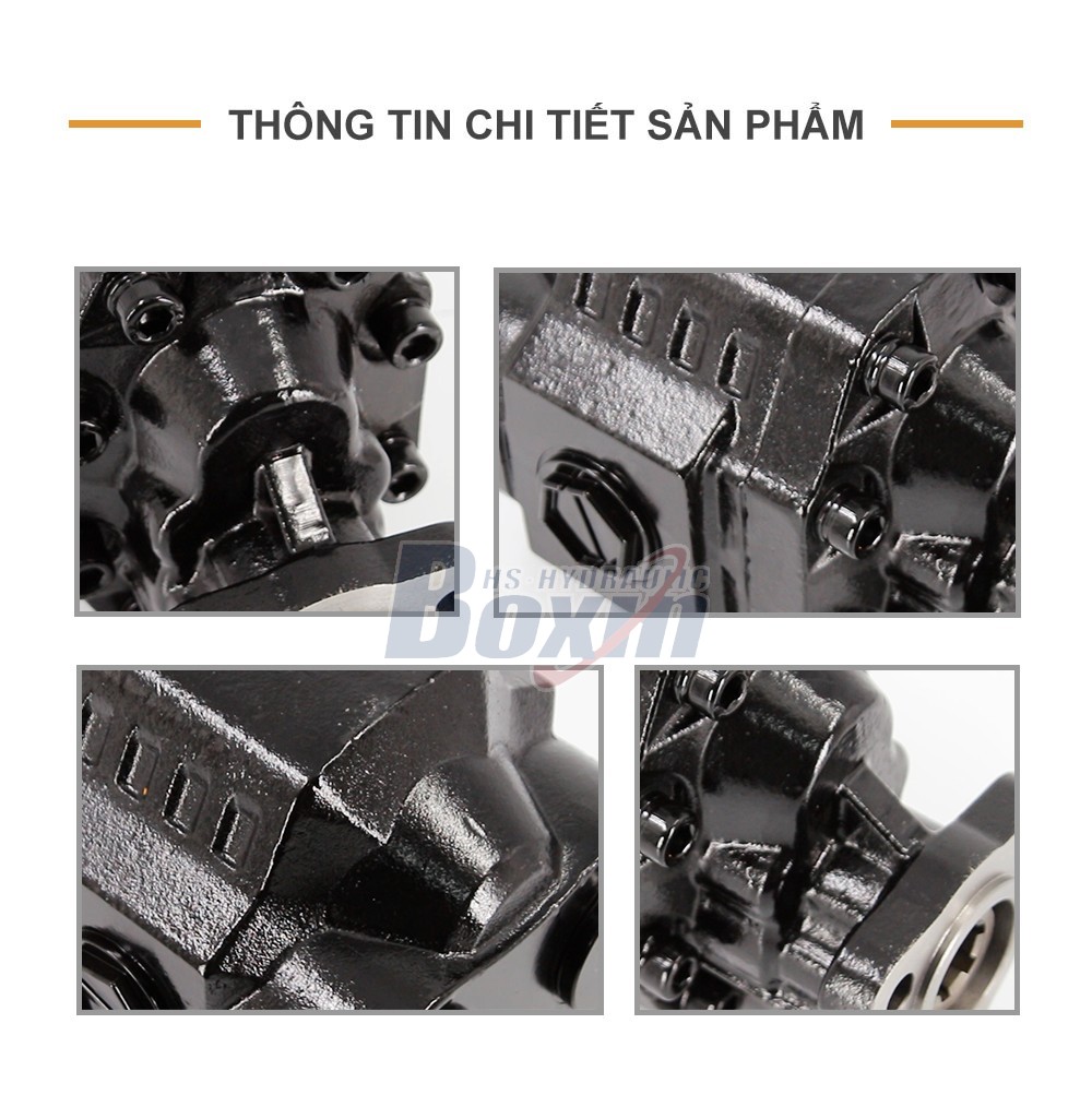 CBHW-UNI-80 80 cc/vòng Áp suất 25 MPa (3625 psi) Bơm bánh răng thủy lực