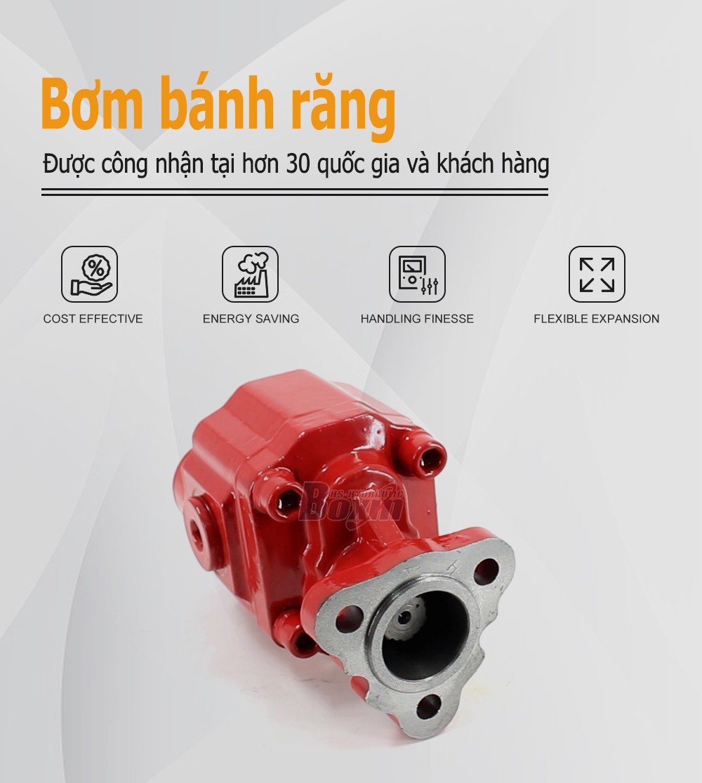 CBHX1025SK 25 cc/vòng Áp suất 20 MPa (2900 psi) Bơm bánh răng thủy lực