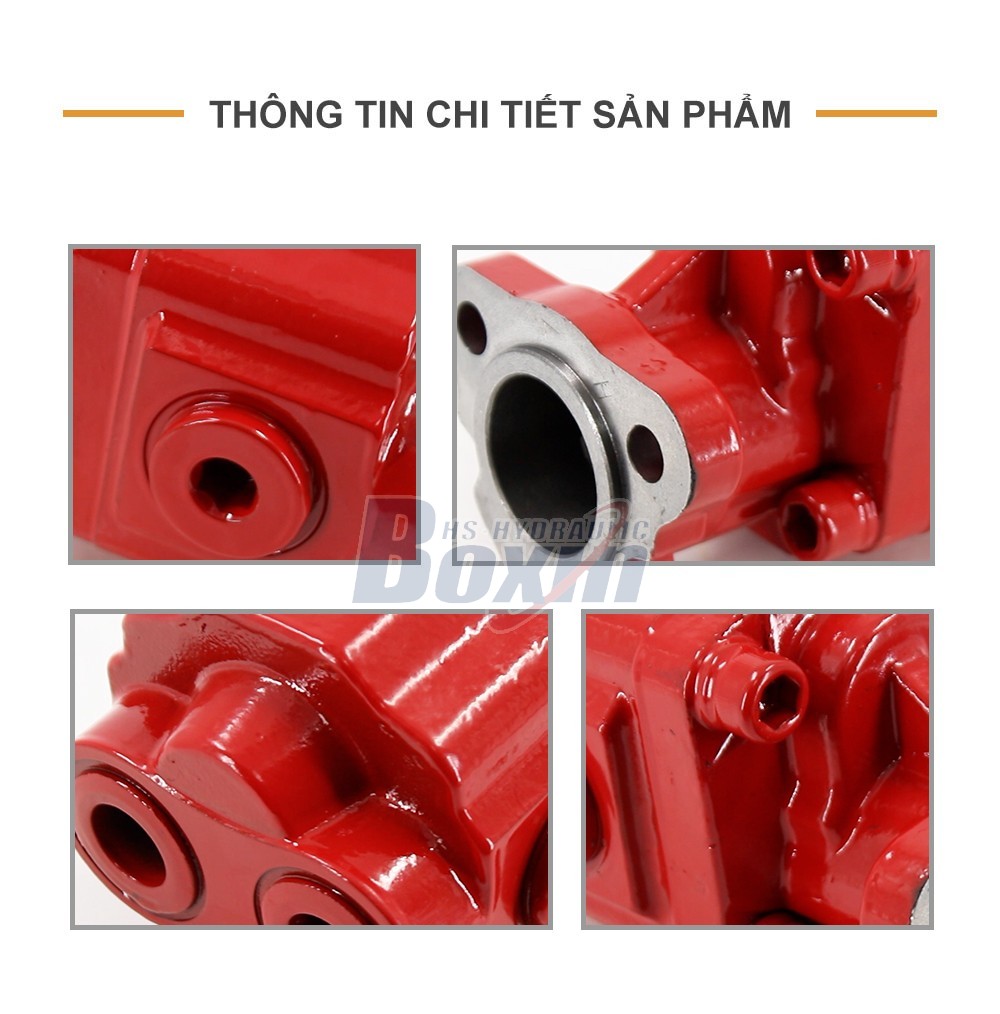 CBHX1025SK 25 cc/vòng Áp suất 20 MPa (2900 psi) Bơm bánh răng thủy lực