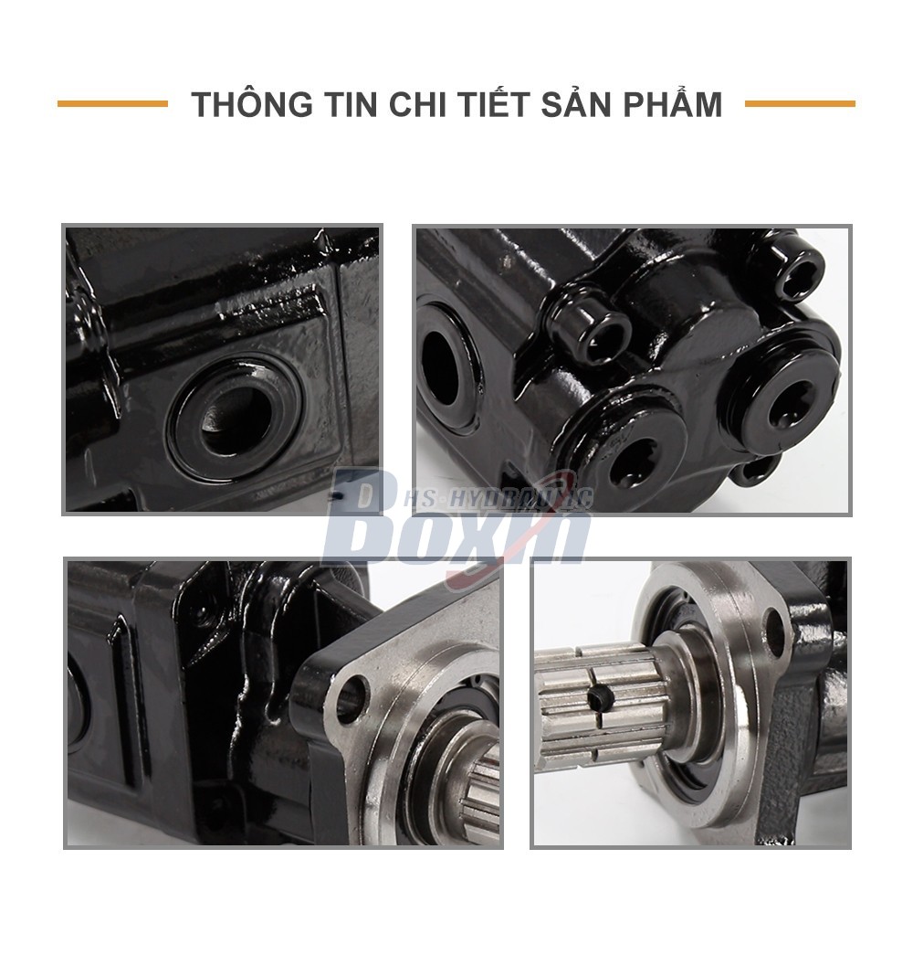 Durable CBHX1032-ISO 32 cc/rev Gear Pump for Hydraulic Systems