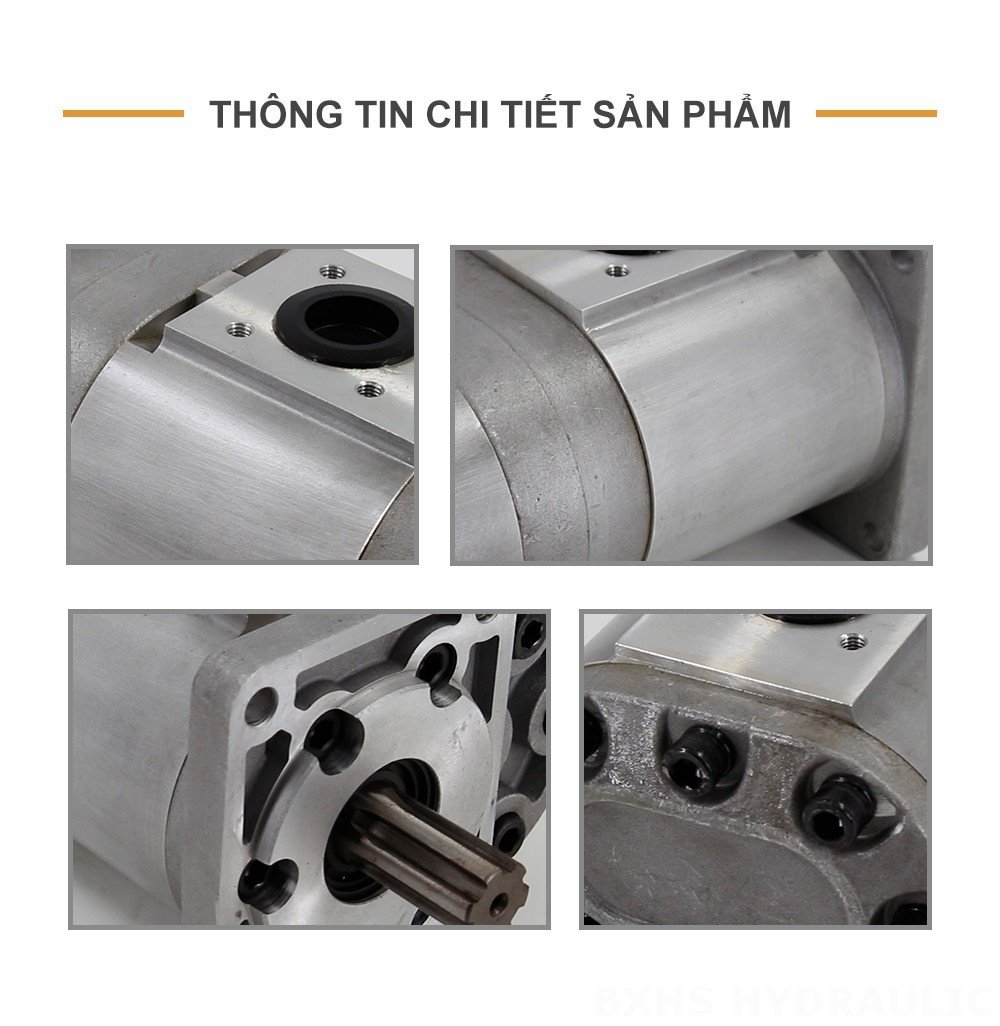 CBN-F540 40 cc/vòng Bơm bánh răng thủy lực