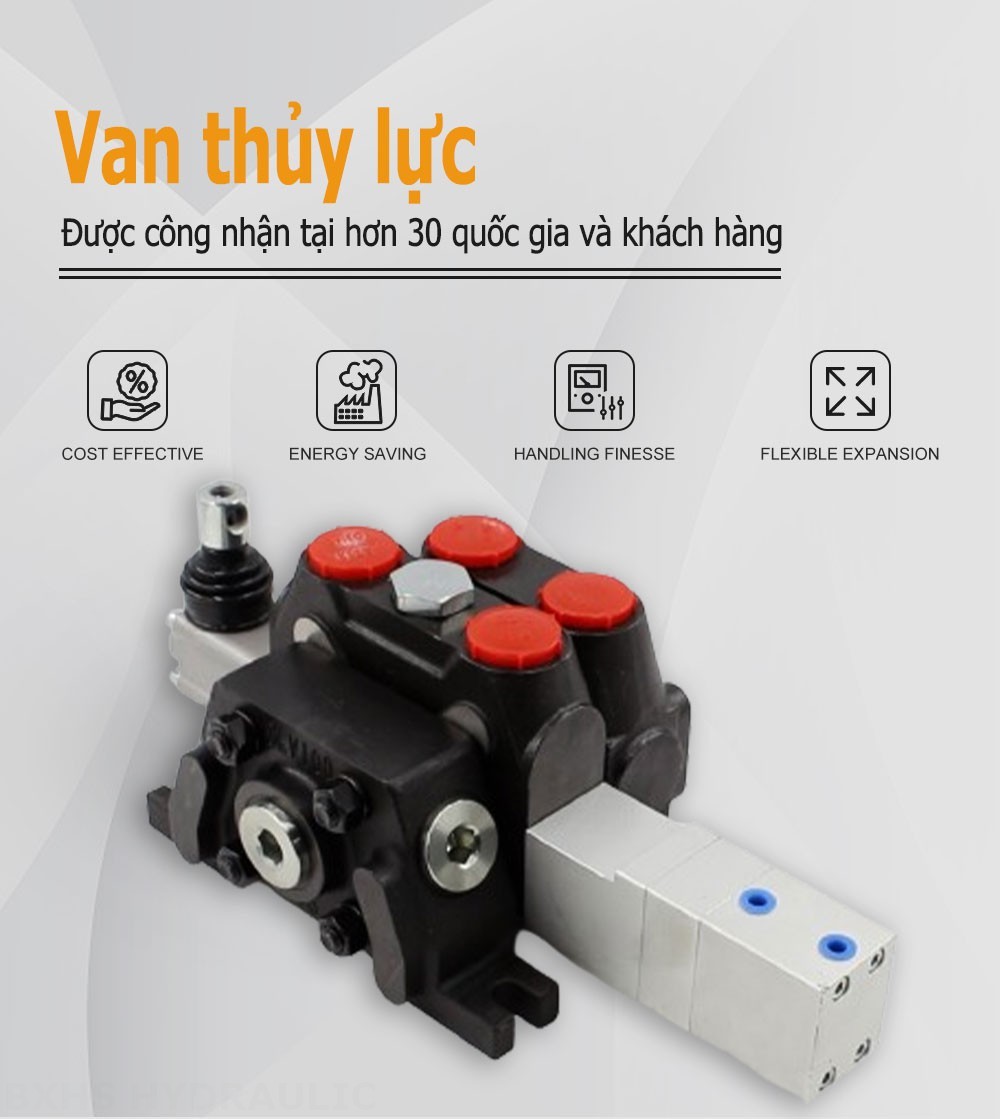 DCV100 Khí nén Xy lanh 1 Van định hướng phân đoạn