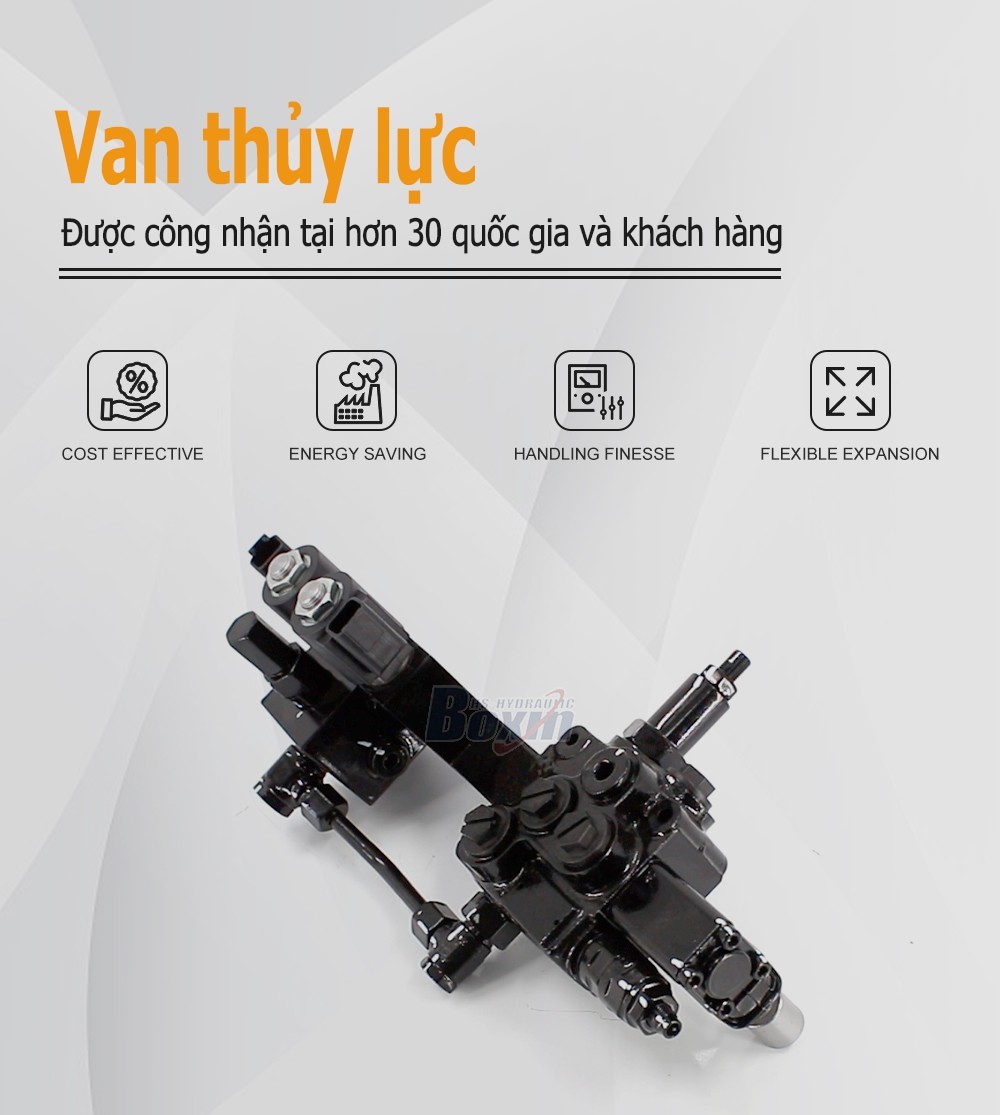 DCV20DY-OT Điện khí-thủy lực 1 ống Van điều hướng