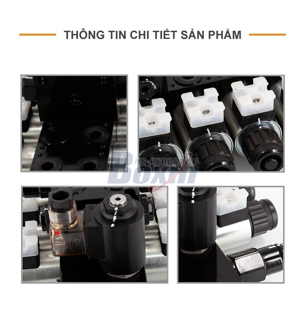 DCV56-H Biến áp 5 ống Van định hướng phân đoạn