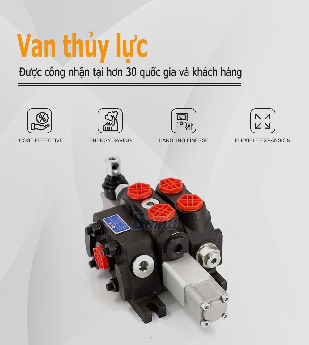 DCV60-JZTAW-J Điều khiển thủ công 1 ống Van định hướng phân đoạn