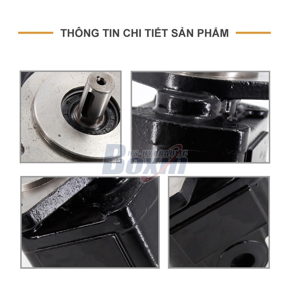 CBHS-FC25 25 cc/vòng Áp suất 20 MPa (2900 psi) Bơm bánh răng thủy lực