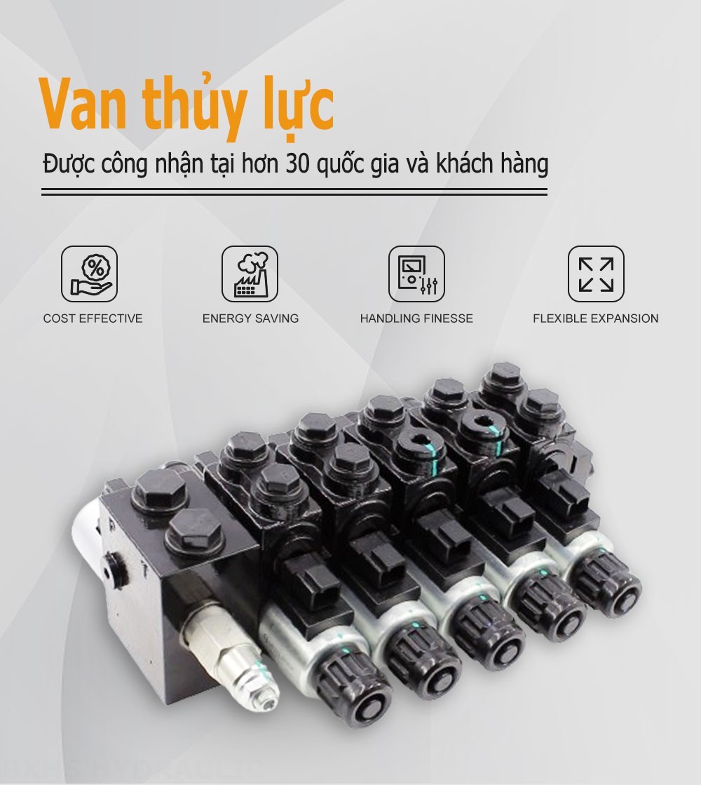 HDCF50 Biến áp Xy lanh 5 Van điều khiển điện từ