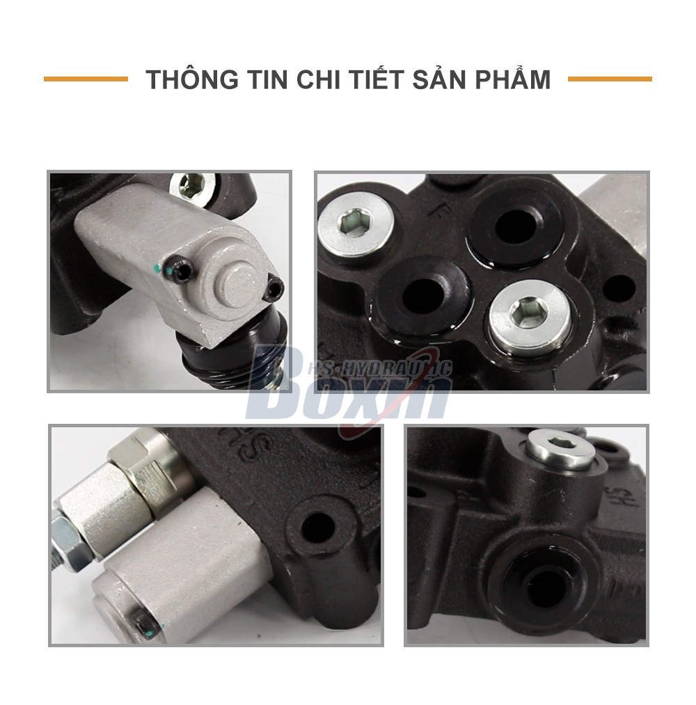 HS45-FZJ Điều khiển thủ công 1 ống Van điều hướng