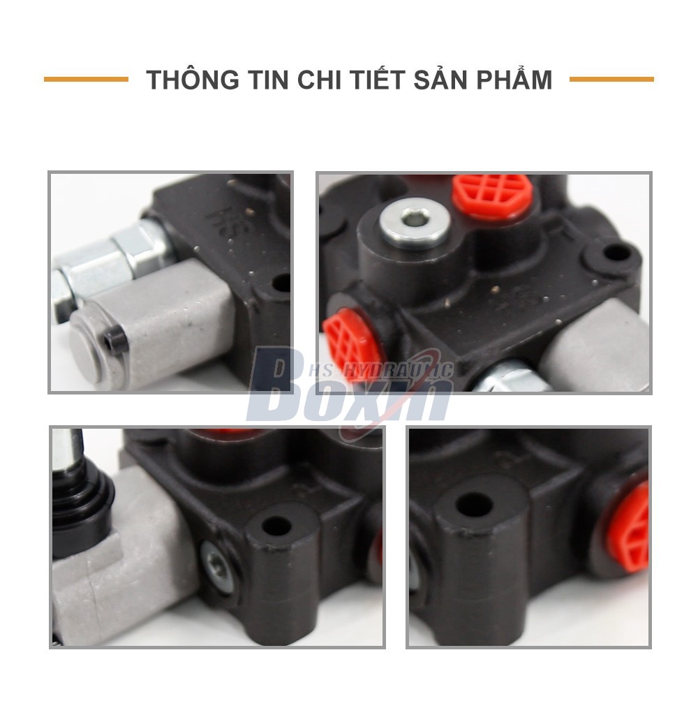 HS45 Điều khiển thủ công 1 ống Van điều hướng