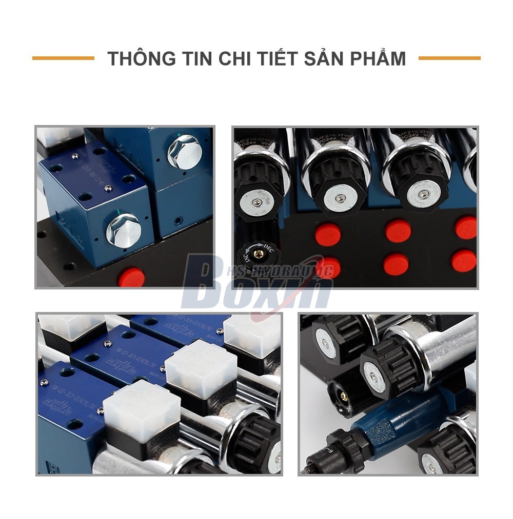 HSBS06-6 Biến áp 6 cuộn Van điều khiển điện từ