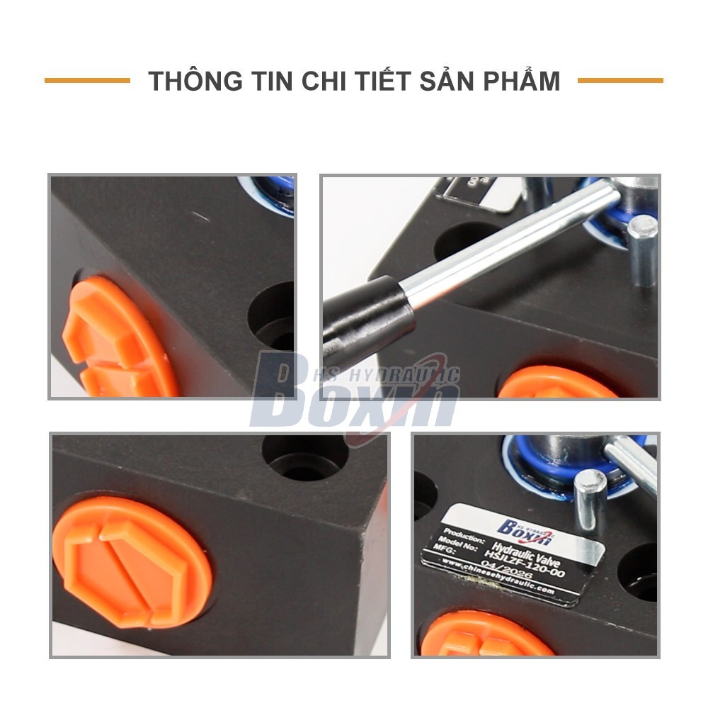 HSJLZF-120 Điều khiển thủ công 1 ống Van chuyển hướng dòng chảy